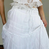Penny White Maxi Skirt - Label Frenesi Fashion